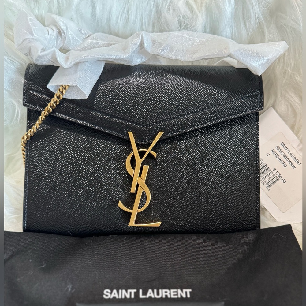 Saint Laurent Cassandra Wallet on Chain